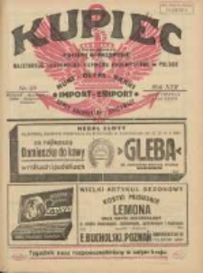 Kupiec: najstarsze czasopismo kupiecko - przemysłowe w Polsce 1928.06.10 R.22 Nr23