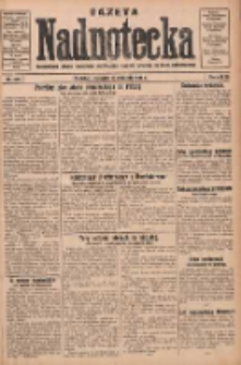 Gazeta Nadnotecka: bezpartyjne pismo narodowe poświęcone sprawie polskiej na ziemi nadnoteckiej 1930.09.11 R.10 Nr209