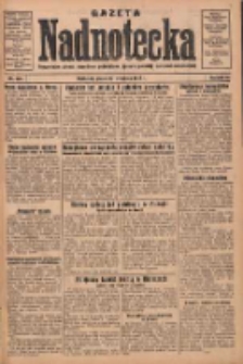 Gazeta Nadnotecka: bezpartyjne pismo narodowe poświęcone sprawie polskiej na ziemi nadnoteckiej 1930.09.12 R.10 Nr210