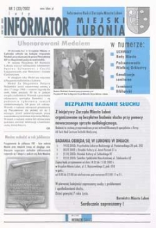 Informator Miejski Lubonia 2002.02 Nr2(33)