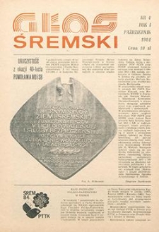 Głos Śremski 1984.10 R.1 Nr4