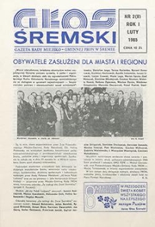 Głos Śremski 1985.02 R.1 Nr2(8)