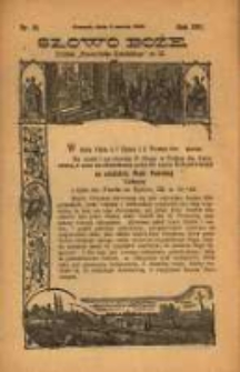 Słowo Boże: dodatek do Przewodnika Katolickiego R.16. 1913 Nr.10