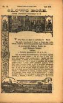 Słowo Boże: dodatek do Przewodnika Katolickiego R.16. 1913 Nr.19