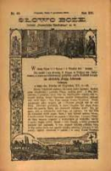 Słowo Boże: dodatek do Przewodnika Katolickiego R.16. 1913 Nr.49