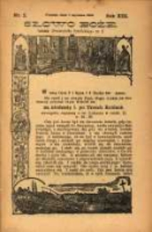 Słowo Boże: dodatek do Przewodnika Katolickiego R.13. 1910 Nr.2