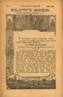Słowo Boże: dodatek do Przewodnika Katolickiego R.13. 1910 Nr.7