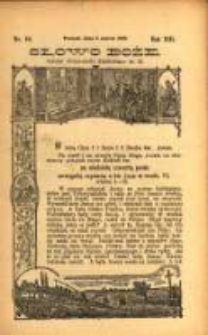 Słowo Boże: dodatek do Przewodnika Katolickiego R.13. 1910 Nr.10