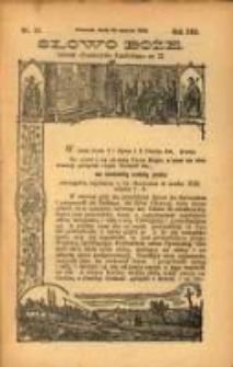 Słowo Boże: dodatek do Przewodnika Katolickiego R.13. 1910 Nr.12