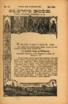 Słowo Boże: dodatek do Przewodnika Katolickiego R.13. 1910 Nr.15