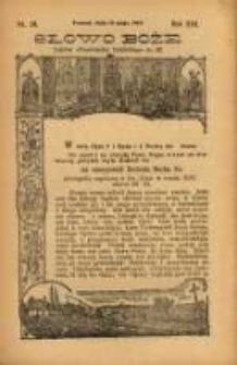 Słowo Boże: dodatek do Przewodnika Katolickiego R.13. 1910 Nr.20