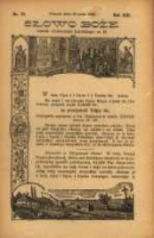 Słowo Boże: dodatek do Przewodnika Katolickiego R.13. 1910 Nr.21