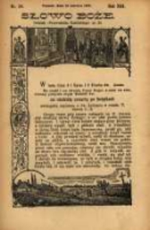 Słowo Boże: dodatek do Przewodnika Katolickiego R.13. 1910 Nr.24