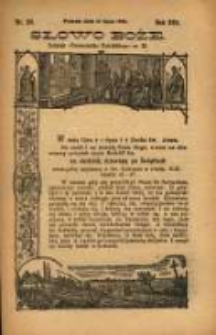 Słowo Boże: dodatek do Przewodnika Katolickiego R.13. 1910 Nr.29