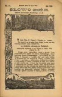 Słowo Boże: dodatek do Przewodnika Katolickiego R.13. 1910 Nr.31