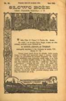 Słowo Boże: dodatek do Przewodnika Katolickiego R.13. 1910 Nr.35