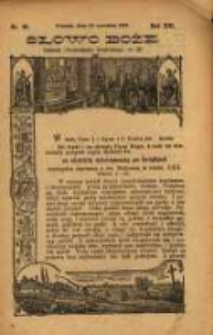 Słowo Boże: dodatek do Przewodnika Katolickiego R.13. 1910 Nr.39