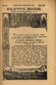 Słowo Boże: dodatek do Przewodnika Katolickiego R.13. 1910 Nr.40