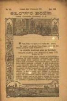 Słowo Boże: dodatek do Przewodnika Katolickiego R.13. 1910 Nr.45