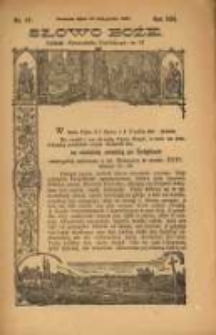 Słowo Boże: dodatek do Przewodnika Katolickiego R.13. 1910 Nr.47