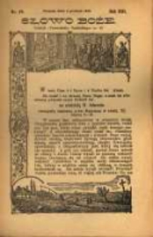 Słowo Boże: dodatek do Przewodnika Katolickiego R.13. 1910 Nr.49