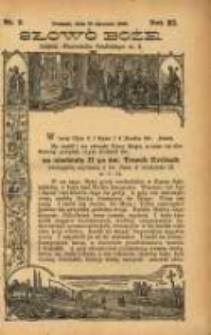Słowo Boże: dodatek do Przewodnika Katolickiego R.11. 1908 Nr.3