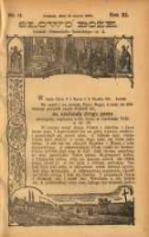 Słowo Boże: dodatek do Przewodnika Katolickiego R.11. 1908 Nr.11