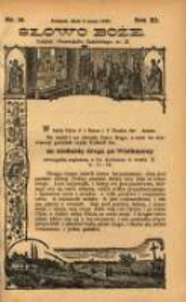 Słowo Boże: dodatek do Przewodnika Katolickiego R.11. 1908 Nr.18