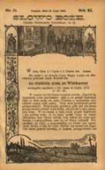 Słowo Boże: dodatek do Przewodnika Katolickiego R.11. 1908 Nr.21