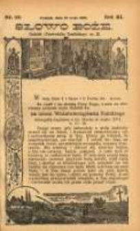 Słowo Boże: dodatek do Przewodnika Katolickiego R.11. 1908 Nr.22