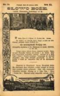 Słowo Boże: dodatek do Przewodnika Katolickiego R.11. 1908 Nr.24