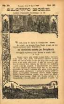 Słowo Boże: dodatek do Przewodnika Katolickiego R.11. 1908 Nr.29
