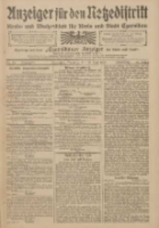Anzeiger für den Netzedistrikt Kreis- und Wochenblatt für den Kreis und Stadt Czarnikau 1909.06.22 Jg.57 Nr71
