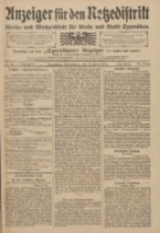 Anzeiger f&uuml;r den Netzedistrikt Kreis- und Wochenblatt f&uuml;r den Kreis und Stadt Czarnikau 1909.06.24 Jg.57 Nr72