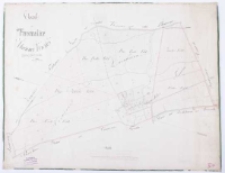 Charte von Kromolice Schrimmer Kreisses. Vermessen im Jahre 1819 durch Schulz. Eingetheilt im Jahre 25 durch Kuhn. Copirt im Febr[uar] 27 durch Ziehlke [...].