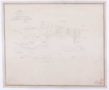 Karte von dem sogenannten grossen Skrzynki See [...]. Aus der durch Ziehlke [...] Karten von Kurnik, Skrzynki und Waldau zusammengetragen [...] 1876 durch Keil [...].