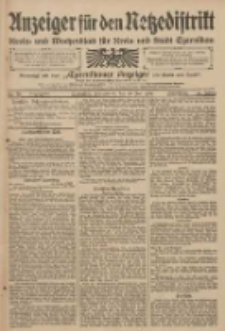 Anzeiger f&uuml;r den Netzedistrikt Kreis- und Wochenblatt f&uuml;r den Kreis und Stadt Czarnikau 1909.07.10 Jg.57 Nr79