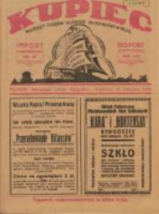 Kupiec: najstarszy tygodnik kupiecko - przemysłowy w Polsce 1928.11.10 R.22 Nr45