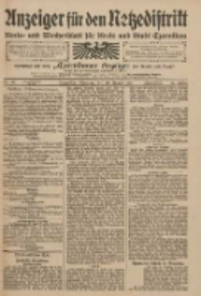 Anzeiger für den Netzedistrikt Kreis- und Wochenblatt für den Kreis und Stadt Czarnikau 1909.08.10 Jg.57 Nr92