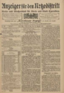 Anzeiger für den Netzedistrikt Kreis- und Wochenblatt für den Kreis und Stadt Czarnikau 1909.08.12 Jg.57 Nr93