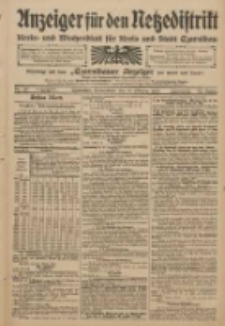Anzeiger f&uuml;r den Netzedistrikt Kreis- und Wochenblatt f&uuml;r den Kreis und Stadt Czarnikau 1909.10.30 Jg.57 Nr127