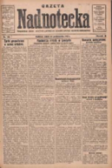 Gazeta Nadnotecka: bezpartyjne pismo narodowe poświęcone sprawie polskiej na ziemi nadnoteckiej 1930.10.24 R.10 Nr246