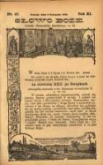 Słowo Boże: dodatek do Przewodnika Katolickiego R.11. 1908 Nr.45
