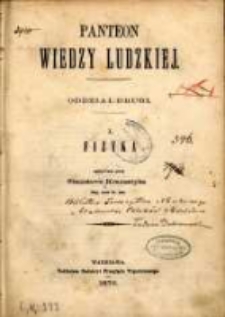 Fizyka / oprac. przez Stanisława Kramsztyka.