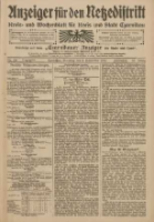Anzeiger f&uuml;r den Netzedistrikt Kreis- und Wochenblatt f&uuml;r den Kreis und Stadt Czarnikau 1909.11.02 Jg.57 Nr128