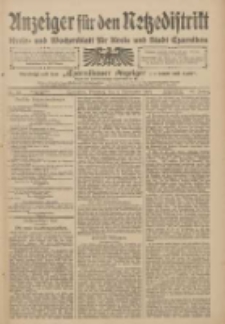 Anzeiger für den Netzedistrikt Kreis- und Wochenblatt für den Kreis und Stadt Czarnikau 1909.11.09 Jg.57 Nr131