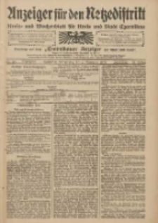 Anzeiger f&uuml;r den Netzedistrikt Kreis- und Wochenblatt f&uuml;r den Kreis und Stadt Czarnikau 1909.11.11 Jg.57 Nr132