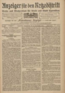Anzeiger für den Netzedistrikt Kreis- und Wochenblatt für den Kreis und Stadt Czarnikau 1909.11.13 Jg.57 Nr133