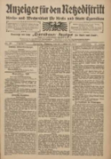 Anzeiger f&uuml;r den Netzedistrikt Kreis- und Wochenblatt f&uuml;r den Kreis und Stadt Czarnikau 1909.11.23 Jg.57 Nr136