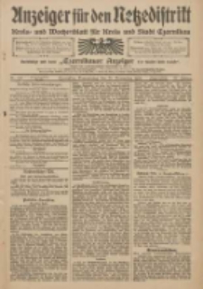 Anzeiger f&uuml;r den Netzedistrikt Kreis- und Wochenblatt f&uuml;r den Kreis und Stadt Czarnikau 1909.11.25 Jg.57 Nr137